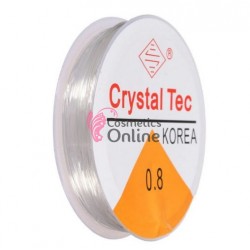 Fir din nylon Transparenta elastica pentru bijuterii de 0.8 / 6 metri Crystal Tec